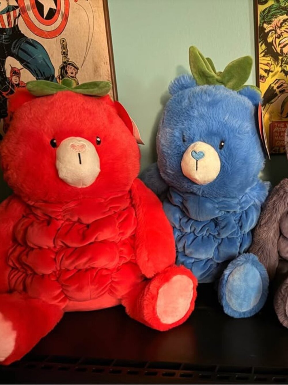 Set of 4 Gigglescape Berry Bears NWT